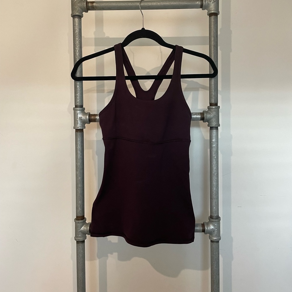 Lululemon Burgundy Tank Top 4